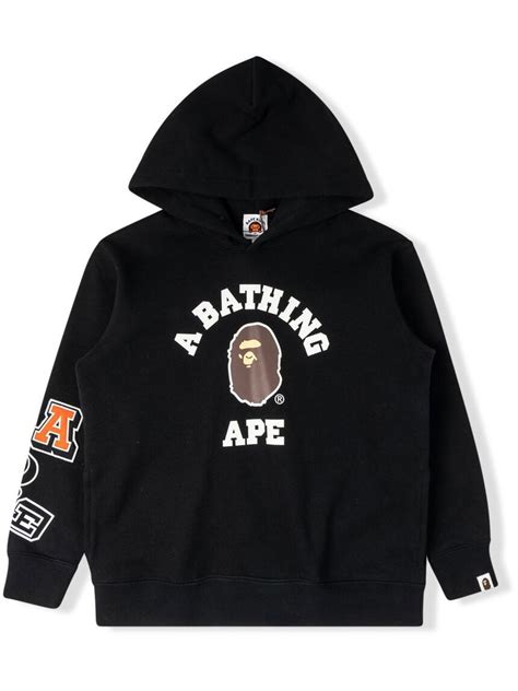 farfetch bathing ape hoodie